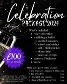Celebration Package with up to 30 people.